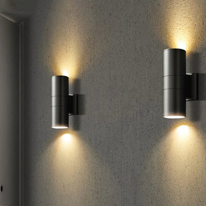Modern Outdoor Wall Sconce | Waterproof LED Light with Dual-Beam Illumination | Energy Efficient Design for Stylish Exteriors 1