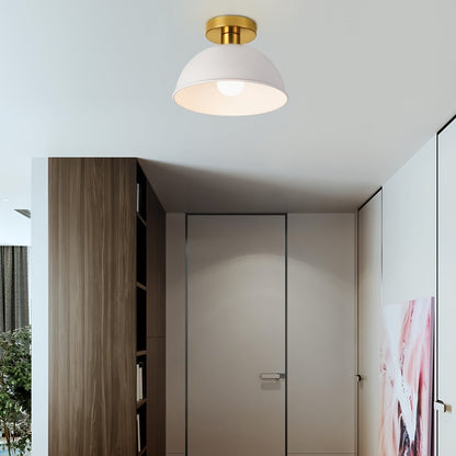 Modern Semi-Flush Ceiling Lamp | Matte Metal Finish 4