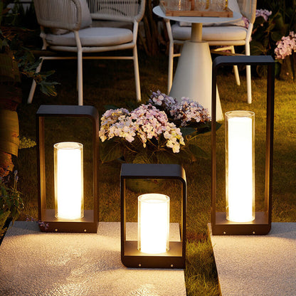 Modern Square Solar Lights Outdoor with Adjustable Colour Modes | Waterproof Landscape Lighting for Enhanced Ambiance 3