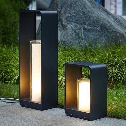 Modern Square Solar Lights Outdoor with Adjustable Colour Modes | Waterproof Landscape Lighting for Enhanced Ambiance 4