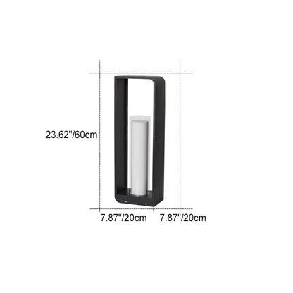 Modern Square Solar Lights Outdoor with Adjustable Colour Modes | Waterproof Landscape Lighting for Enhanced Ambiance 7