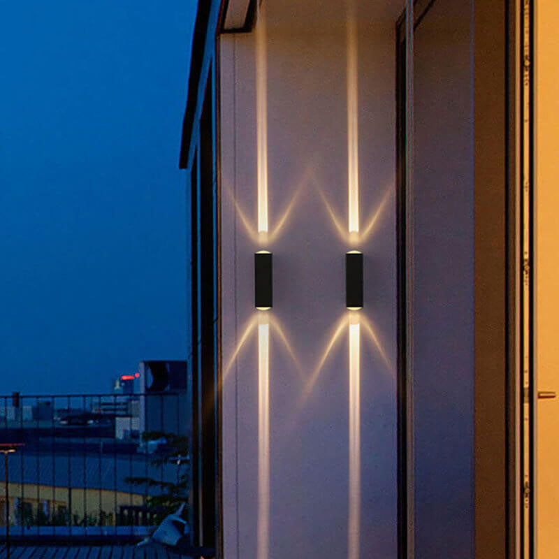 Modern Waterproof LED Outdoor Wall Lamp | Rectangular Sconce Light 0