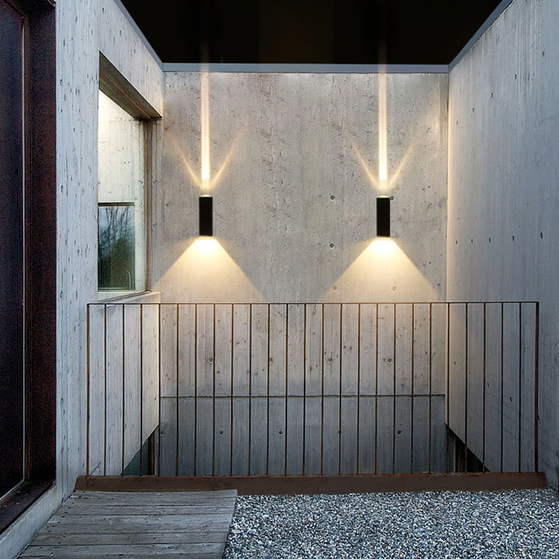 Modern Waterproof LED Outdoor Wall Lamp | Rectangular Sconce Light 11
