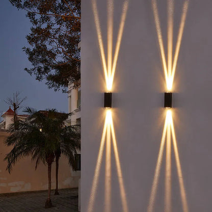 Modern Waterproof LED Outdoor Wall Lamp | Rectangular Sconce Light 9