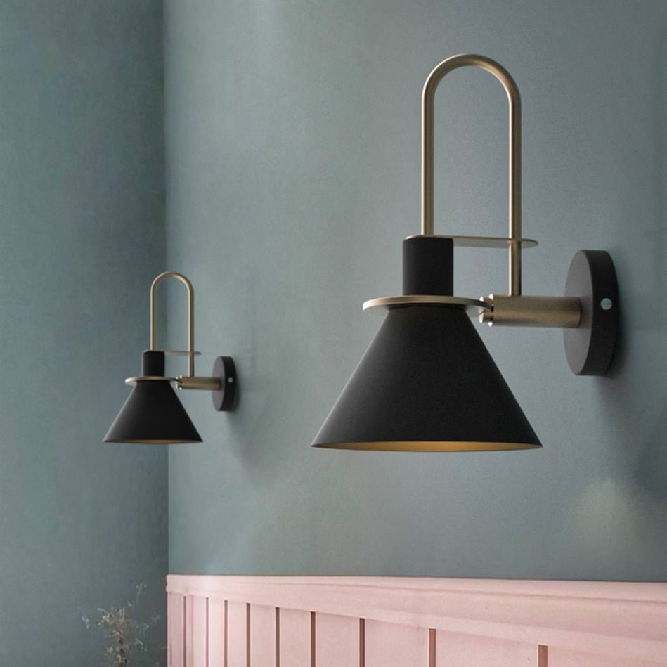 Mono Wall Lamp | Postmodern Metal Wall Light by Marco Bellini 1