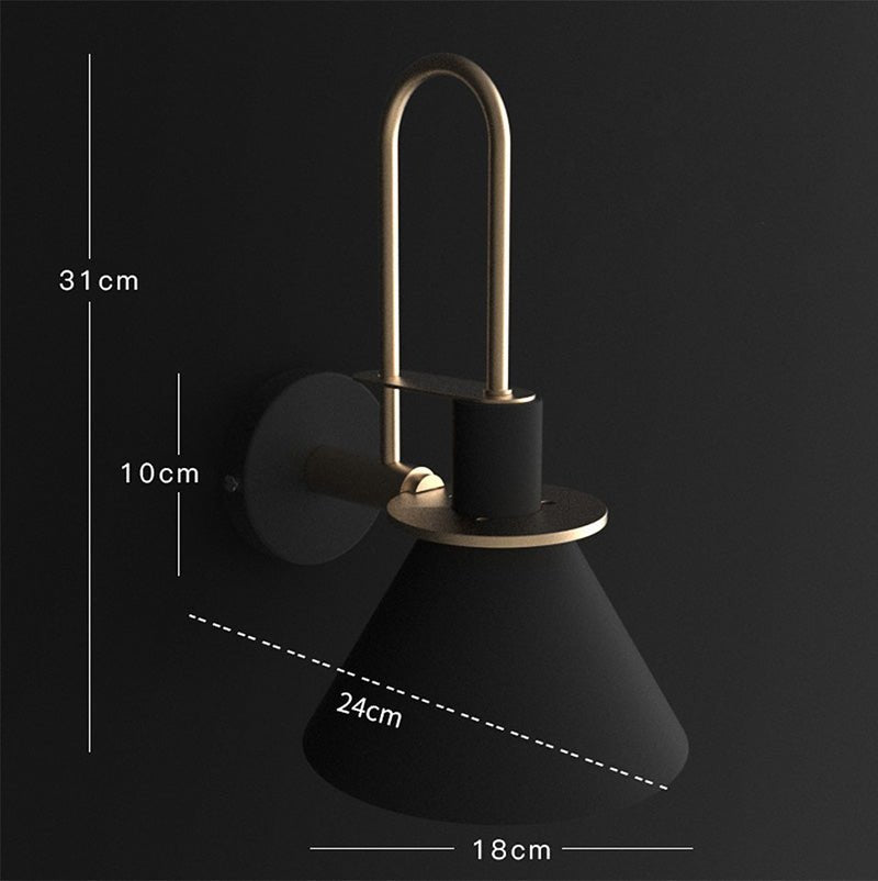 Mono Wall Lamp | Postmodern Metal Wall Light by Marco Bellini 6