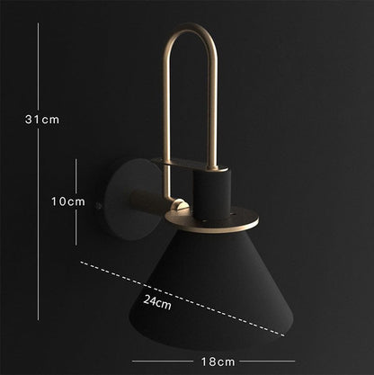 Mono Wall Lamp | Postmodern Metal Wall Light by Marco Bellini 6