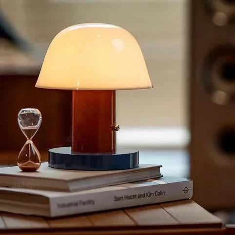 Mushroom Table Lamp | Modern Rechargeable LED Light 2