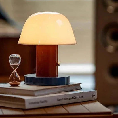 Mushroom Table Lamp | Modern Rechargeable LED Light 2