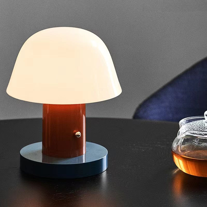 Mushroom Table Lamp | Modern Rechargeable LED Light 4