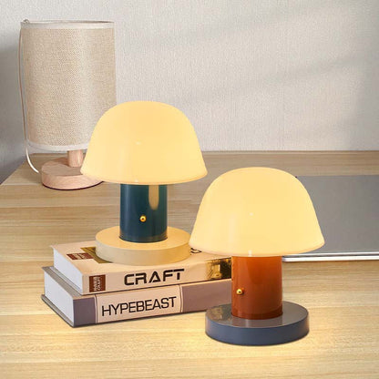 Mushroom Table Lamp | Modern Rechargeable LED Light 5