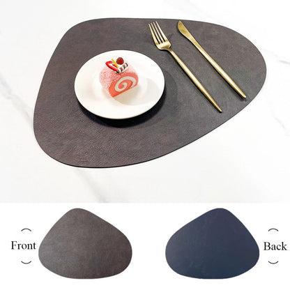 NordicDrop | Double-Sided Faux Leather Placemats | Non-Slip & Heat Resistant 8