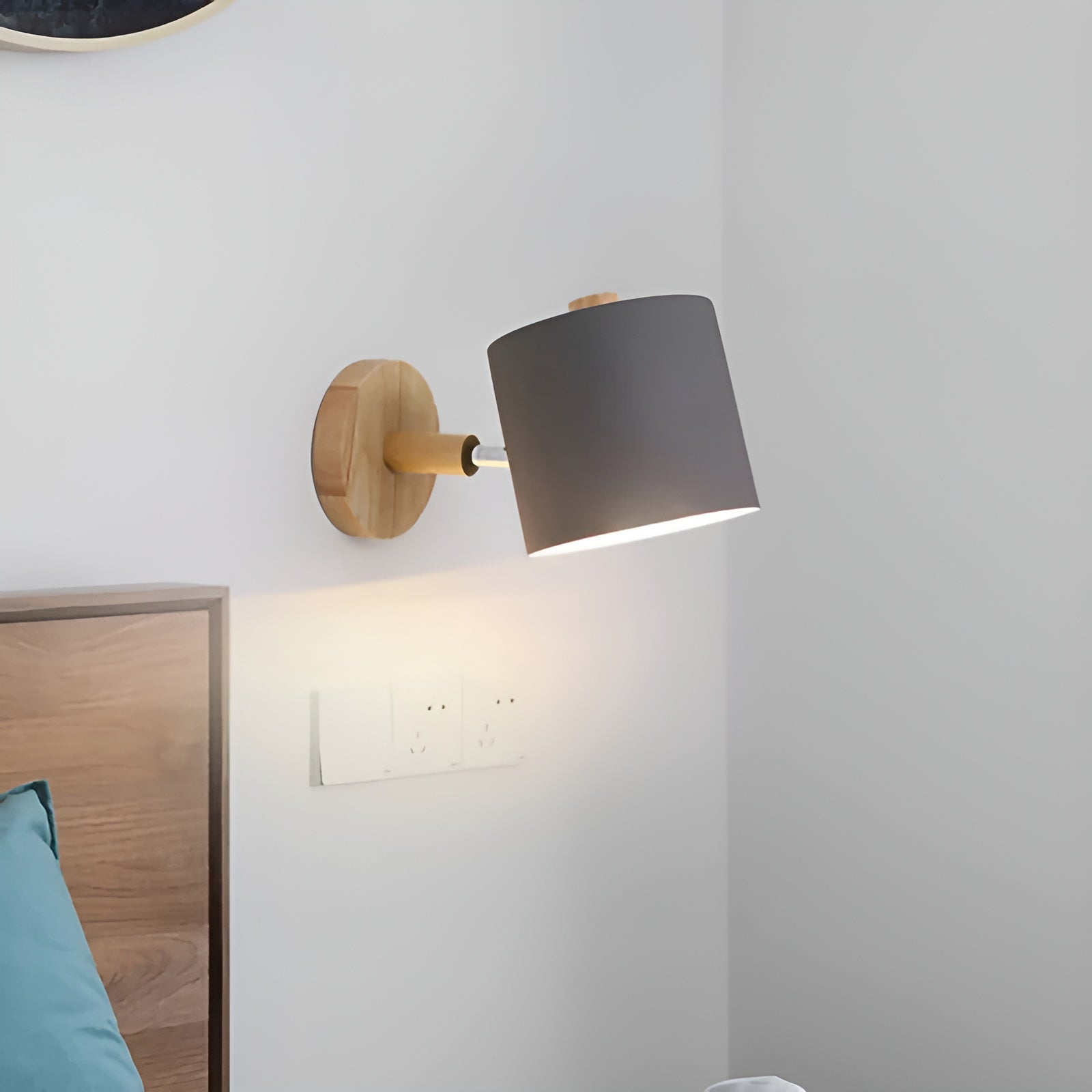 NordicGlow Adjustable Wall Lamp | Pastel Scandinavian Design 8