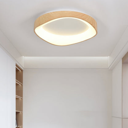 Nordic Artistic Wood Grain Ceiling Light 3