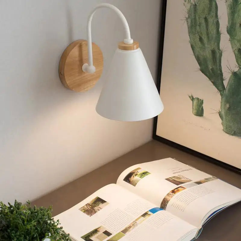 Nordic Beam | Scandinavian Wood & Iron Wall Light 1