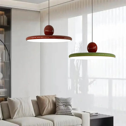 Nordic Flying Saucer Pendant Light | LED Cream-Style Ceiling Lamp 3