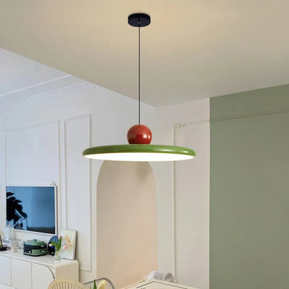 Nordic Flying Saucer Pendant Light | LED Cream-Style Ceiling Lamp 4