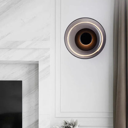 Nordic Glass LED Wall Sconce | Modern Round Decorative Wall Light 0