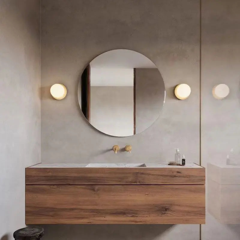 Nordic Globe Glass Wall Lamp | Minimalist Modern Bathroom & Bedroom Light 2