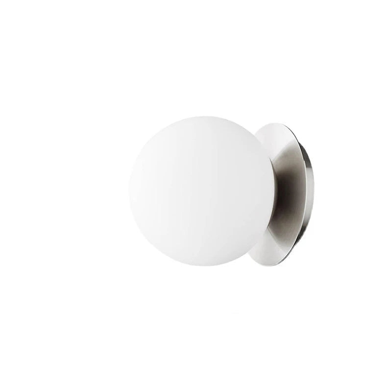 Nordic Globe Glass Wall Lamp | Minimalist Modern Bathroom & Bedroom Light 7
