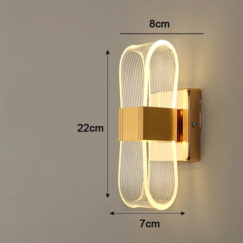 Nordic Luxury LED Wall Lamp | Modern Aluminium Decorative Light 0