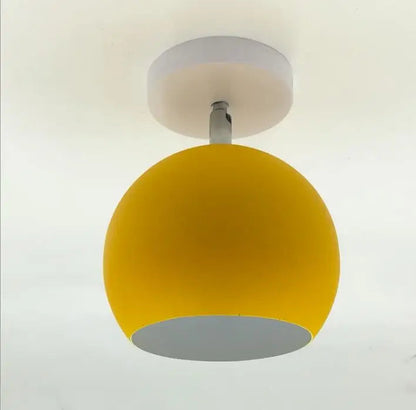 Nordic Macaron Ceiling Light | Modern Round Aluminium Lamp 0