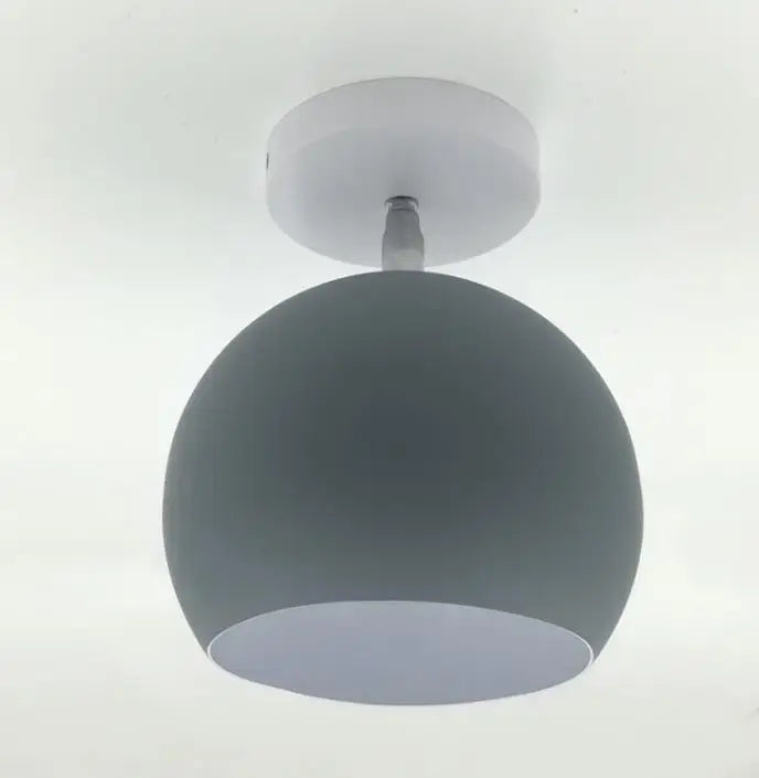 Nordic Macaron Ceiling Light | Modern Round Aluminium Lamp 8