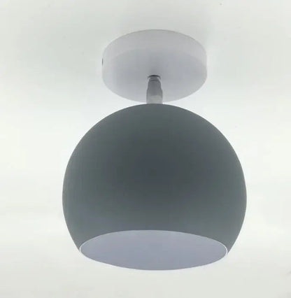 Nordic Macaron Ceiling Light | Modern Round Aluminium Lamp 8