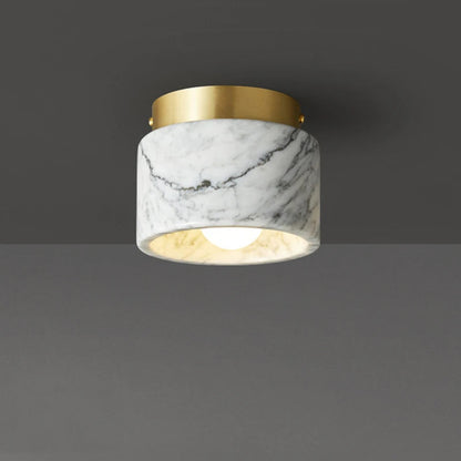 Nordic Marble Ceiling Light | Modern Downlight with Stone Finish 0
