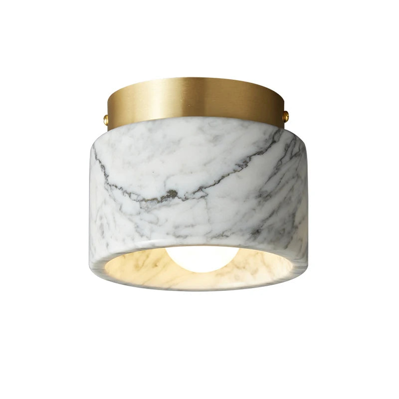 Nordic Marble Ceiling Light | Modern Downlight with Stone Finish 5