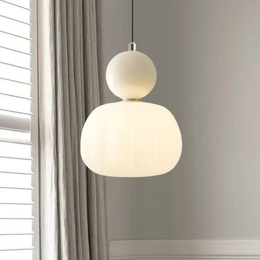 Nordic Pumpkin Pendant Light | Modern LED Ceiling Lamp 0