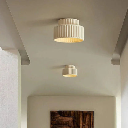 Nordic Ripple Ceiling Light | Sculptural Form, Soft Illumination 0