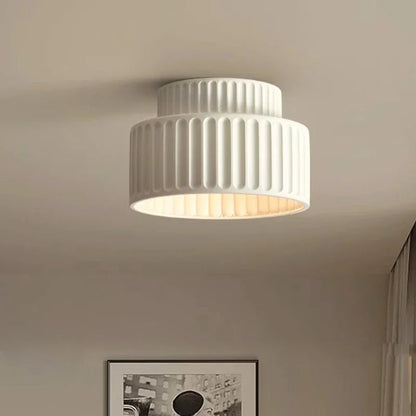 Nordic Ripple Ceiling Light | Sculptural Form, Soft Illumination 1