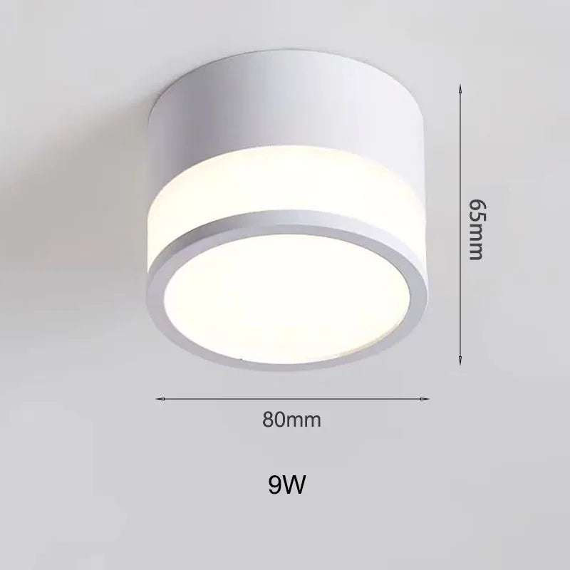 Nordic Surface Mounted LED Downlight | 9W / 15W Ceiling Light 0