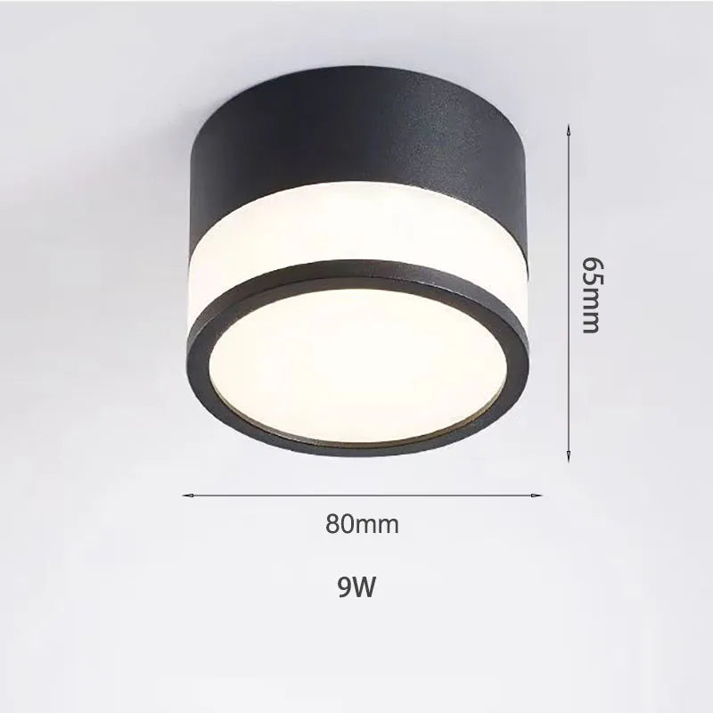 Nordic Surface Mounted LED Downlight | 9W / 15W Ceiling Light 8