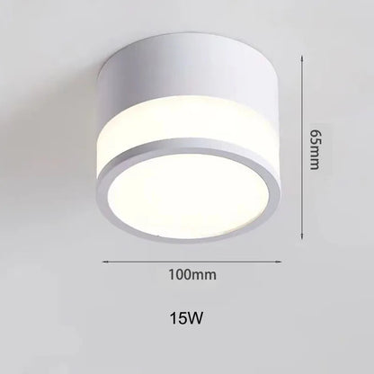 Nordic Surface Mounted LED Downlight | 9W / 15W Ceiling Light 9