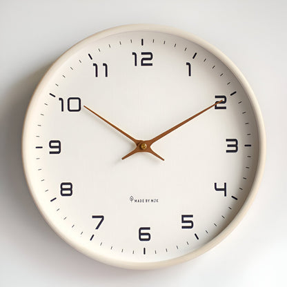 Nordic Wall Clock | Minimalist Wood Frame Design 8