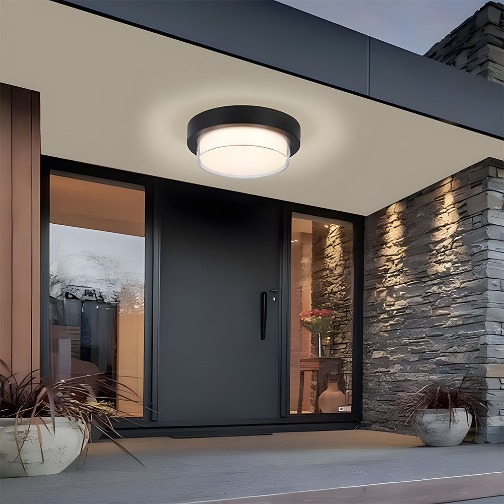Outdoor LED Ceiling Light | IP68 Waterproof Flush Mount 0