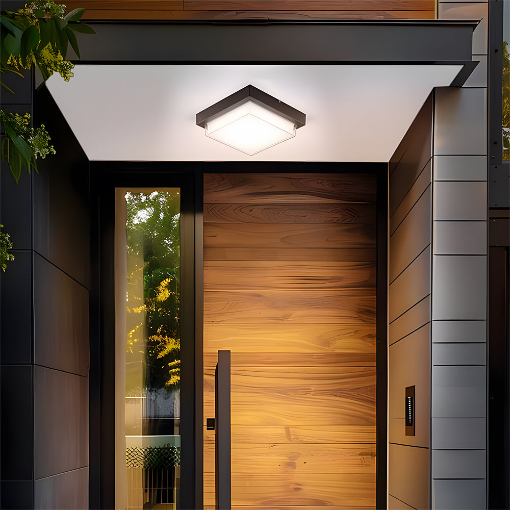 Outdoor LED Ceiling Light | IP68 Waterproof Flush Mount 6