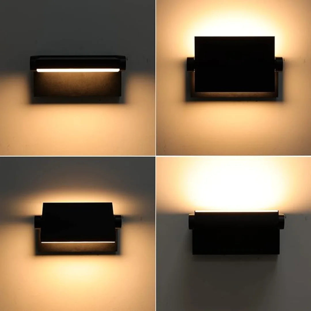 Outdoor Wall Light | 24W LED Motion Sensor Sconce with IP65 Waterproof Design | Modern Exterior Lighting for Enhanced Security 2