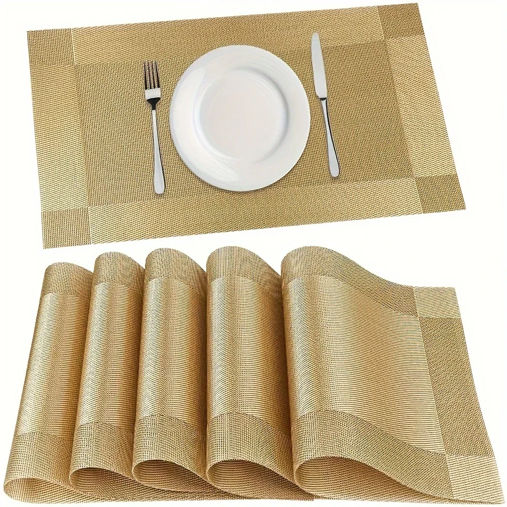 PlaciMat | PVC Placemats with Heat Resistance & Non-Slip Design | Stylish Table Protection for Everyday Use 0
