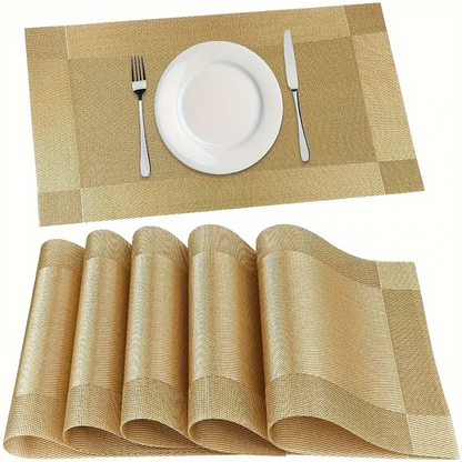 PlaciMat | PVC Placemats with Heat Resistance & Non-Slip Design | Stylish Table Protection for Everyday Use 0