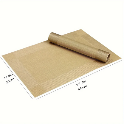 PlaciMat | PVC Placemats with Heat Resistance & Non-Slip Design | Stylish Table Protection for Everyday Use 4