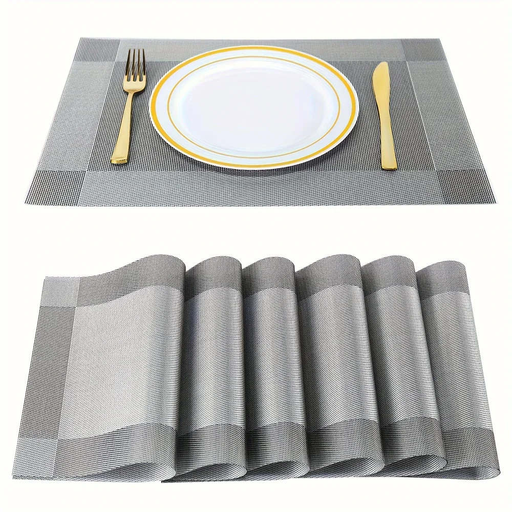 PlaciMat | PVC Placemats with Heat Resistance & Non-Slip Design | Stylish Table Protection for Everyday Use 6