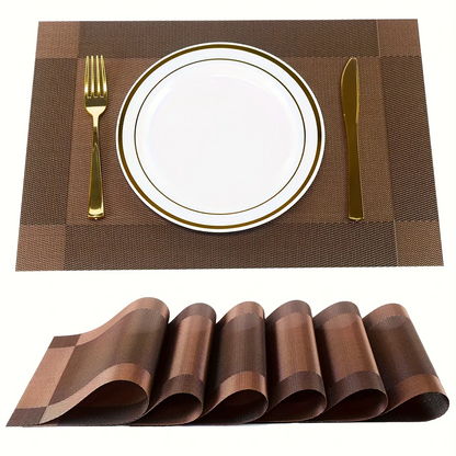 PlaciMat | PVC Placemats with Heat Resistance & Non-Slip Design | Stylish Table Protection for Everyday Use 7