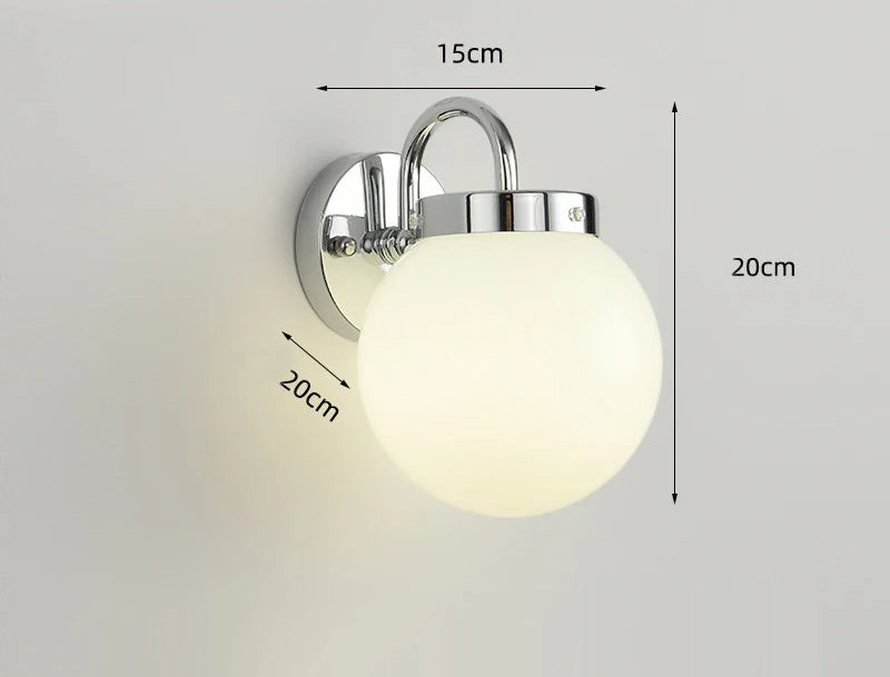 Quashion Wall Lamp | Chrome Modern Minimalist Design 0