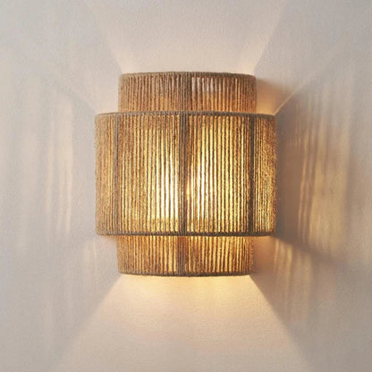 RattanGlow | Handwoven Rattan Wall Lamp 1