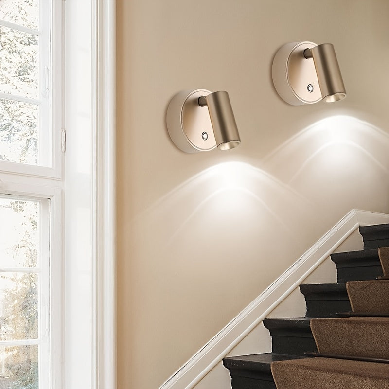 Rechargeable Magnetic Wall Light | Touch Control & Wireless Design 4
