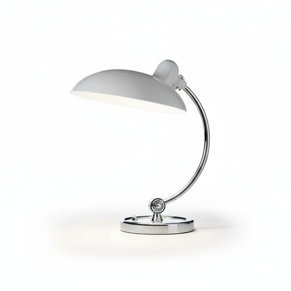 ScandiArc Table Lamp | Bauhaus-Inspired Curved Metal Design 11
