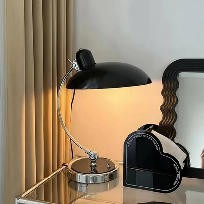 ScandiArc Table Lamp | Bauhaus-Inspired Curved Metal Design 2
